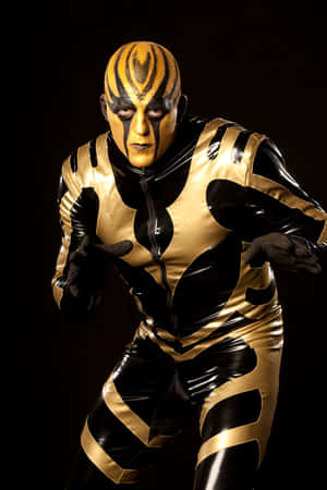 Dustin Rhodes trong trang phục Goldust huyền thoại — Huawei MatePad 11.5 (2025) Hình nền