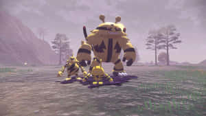 Electabuzz cùng Electivire và Elekid — Pokemon arceus huyền thoại Hình nền