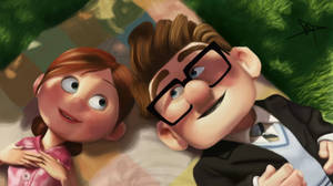 Hình nền Ellie và Carl Fredricksen phim Up — Chromebook Hình nền