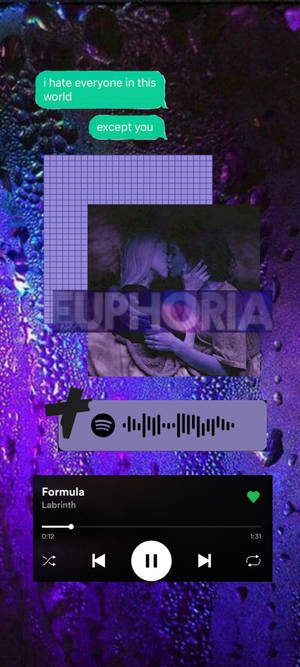 Hình nền Euphoria Trên Spotify — iPhone 16 Pro Max Hình nền