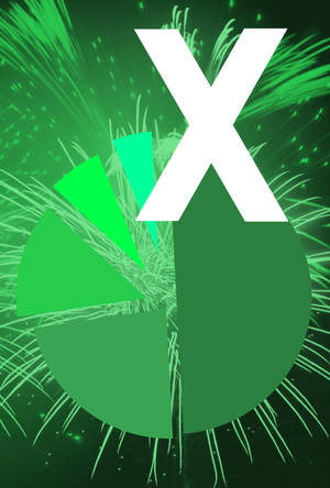 Excel Microsoft X Logo — Xiaomi Pad 9 Pro Hình nền