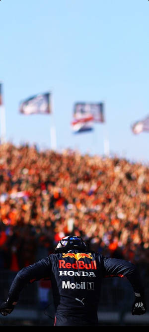 F1 iPhone Max Verstappen Dutch GP Victory — Samsung Galaxy S20 Hình nền