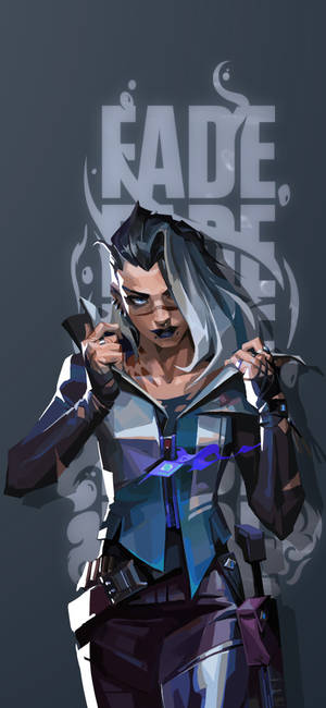 Fade And Her Terror Trail Valorant Iphone — iPhone 17 Pro Max Hình nền