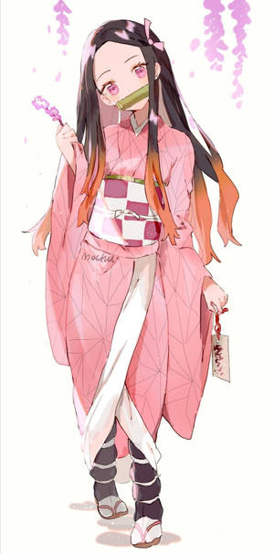 Fan Art Nezuko Thanh Gươm Diệt Quỷ