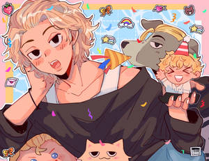 Fanart Dễ Thương Của Mikey Tokyo Revengers — Tokyo Revengers Hình nền
