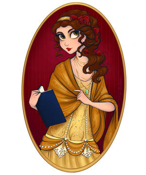 Hình nền fanart Belle xinh đẹp. — Motorola Razr Ultra 2026 Hình nền