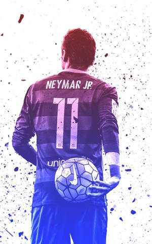 Fanart Neymar Jr Áo số 11 — Redmi Pad 2 Hình nền