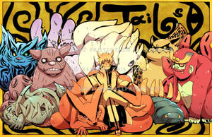 Hình nền Fanart Nhân Vật Bijuu Naruto — Naruto Aesthetic Hình nền