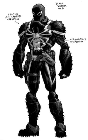 Flash Thompson – Anh hùng trừ gian và nhân vật biểu tượng — Nubia Flip2 Hình nền