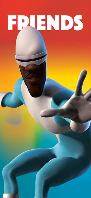 Hình nền Frozone Colorful Graphic — iPhone 16 Hình nền
