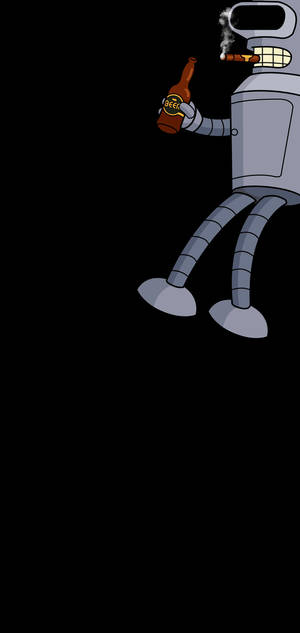 Galaxy S10 Plus Bender Fan Art — iPhone 14 Plus Hình nền