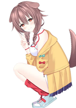 Inugami Korone — OnePlus Pad Hình nền
