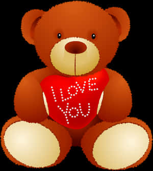 Gấu bông I Love You - Gấu bông tình yêu PNG, PNG trong suốt — Anh yêu em Hình nền