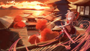Kazuha — Genshin impact GIF Hình nền