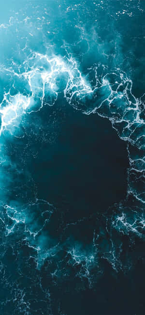 Ocean Aesthetic Phone — iPhone 14 Pro Hình nền