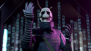 Hình nền Ghostwire Tokyo Hannya Ác Quỷ