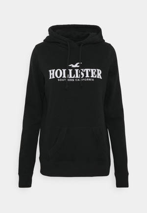 Hình nền áo khoác hoodie đen tối giản của Hollister