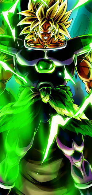 Hình nền Super Saiyan Broly Dragon Ball Super Broly — iPhone 14 Plus Hình nền