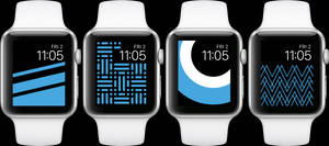 Hình nền giao diện chủ đề xanh dương Apple Watch — Apple Watch Hình nền