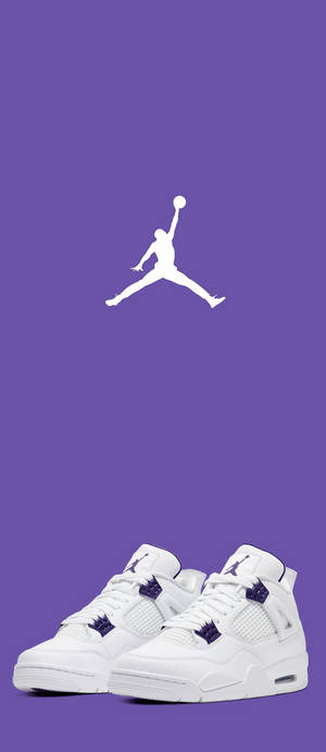 Jordan màu tím — Pixel 10 Hình nền
