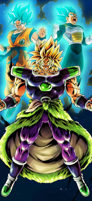 Broly Iphone — Vivo V60e Hình nền