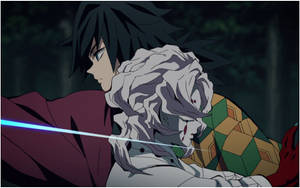 Hình nền Giyu và Rui Demon Slayer