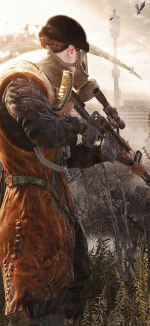 Iphone X Metro Last Light Background — Nothing Phone (4a) Hình nền