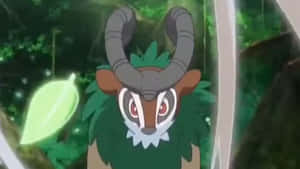 Gogoat Trong Rừng — Pokemon Hình nền