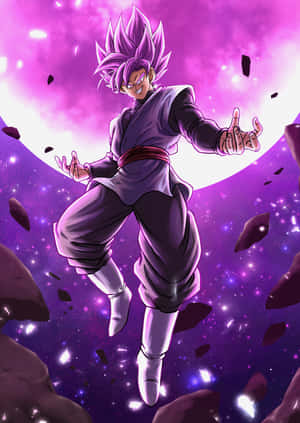 Goku Black hóa thân Siêu Saiyan Rosé lao vào trận chiến — Goku Black Hình nền