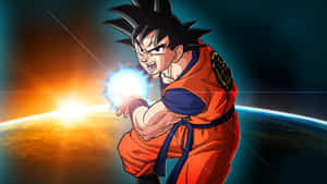 Goku chiến đấu với Jiren đến từ Vũ trụ 11 — Dragon ball super GIF Hình nền