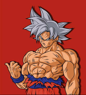 Hình ảnh Goku Tự Do Cực Hạn — Honor Magic V Flip 2 Hình nền