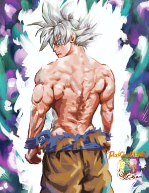 Hình ảnh Goku Cực Hạn Tự Do — Goku siêu bản năng GIF Hình nền