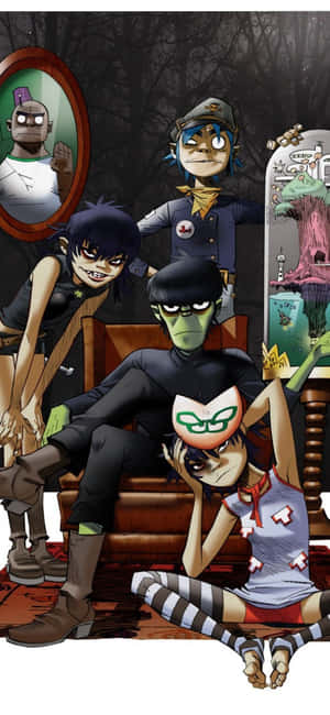 Hình nền iPhone Gorillaz — Realme 15x Hình nền