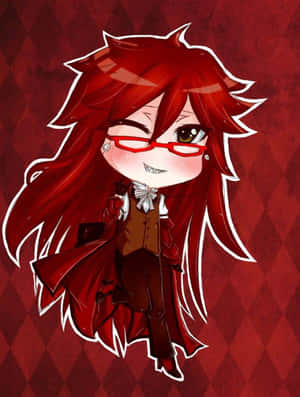 Grell Sutcliff phong cách tự tin tạo dáng — Kindle Paperwhite Hình nền