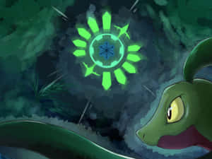 Grovyle giữa rừng tre — Pokemon Hình nền