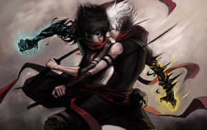 Hình ảnh đấu kiếm anime — Anime chiến đấu Hình nền