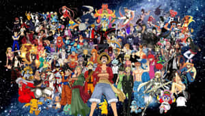 Hai nhân vật anime nắm tay nhau đi dạo — Nhân vật Anime Hình nền