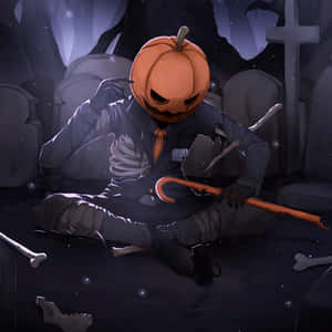 Halloween Bí Ngô Anime PFP Thẩm Mỹ — Đen aesthetic GIF Hình nền