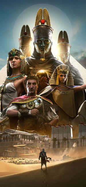 Hình nền Assassin's Creed Origins cho iPhone X — iPhone 16 Pro Hình nền