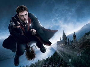 Harry Với Đũa Phép Laptop Harry Potter — Thẩm mỹ harry potter Hình nền