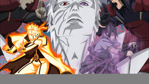 Hashirama Senju Năm Nhân Vật — Naruto vs sasuke Hình nền