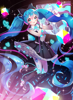 Hình nền fan art Hatsune Miku HD đẹp — OnePlus Pad 3 Hình nền