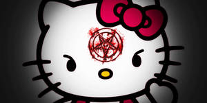 Hình nền Hello Kitty Halloween Dấu Máu — Hello Kitty Halloween Hình nền