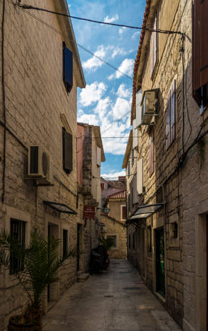 Hình nền hẻm ở Croatia — Galaxy Tab Hình nền