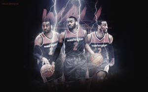 Hình nền hiệu ứng tia chớp Bradley Beal — Screensaver Hình nền