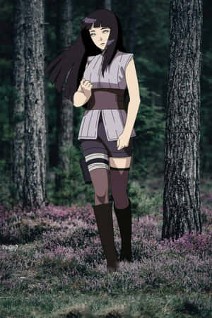 Hinata Uzumaki — Rừng Hình nền