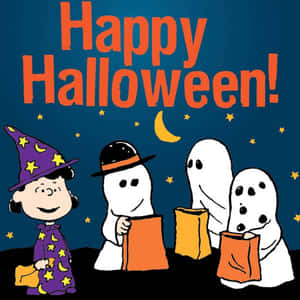 Hình ảnh Charlie Brown Halloween — iPad Pro 11 Hình nền