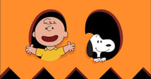 Hình ảnh Charlie Brown Halloween — Dễ thương phong cách halloween Hình nền