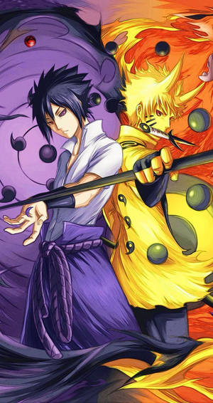 Hình nền Naruto Sasuke cho điện thoại di động