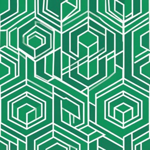 Hình nền hình học tối giản màu xanh lá và trắng. — Xanh aesthetic GIF Hình nền